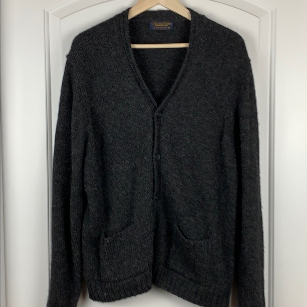 Men’s Brooks Brothers Alpaca Wool Sweater Cardigan